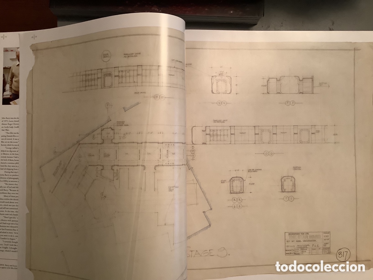 Libros: Libro Sobre Los Planos de Star Wars Blueprints - Foto 3
