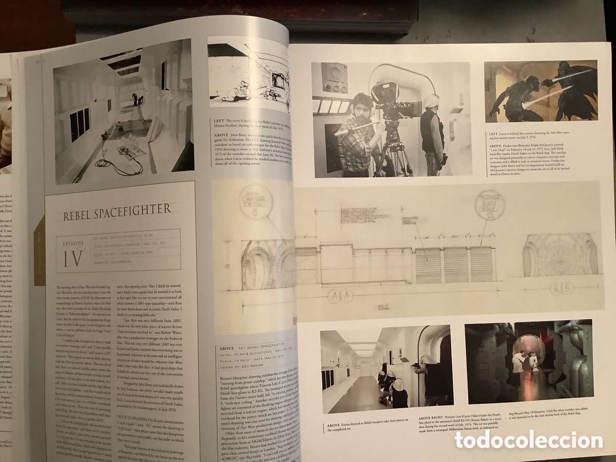 Libros: Libro Sobre Los Planos de Star Wars Blueprints - Foto 4