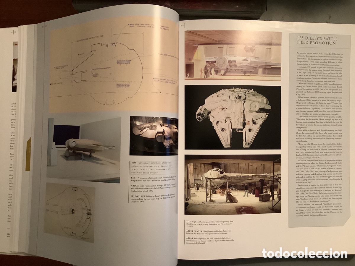 Libros: Libro Sobre Los Planos de Star Wars Blueprints - Foto 8