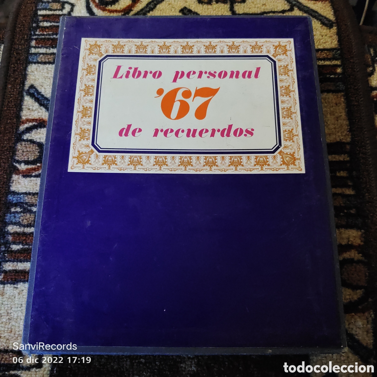 Libros: LIBRO PERSONAL 67 DE RECUERDOS (DIFUSORA INTERNACIONAL, BARCELONA) - Foto 1