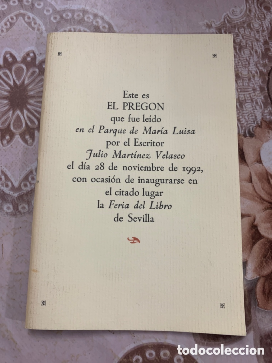 Libros: Preg&oacute;n de Julio Mart&iacute;nez Velasco. - Foto 1