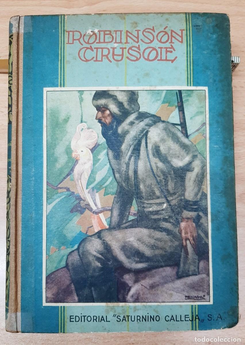 Libros: Robinson Crusoe, su vida y aventuras - Daniel de Foe - Foto 2