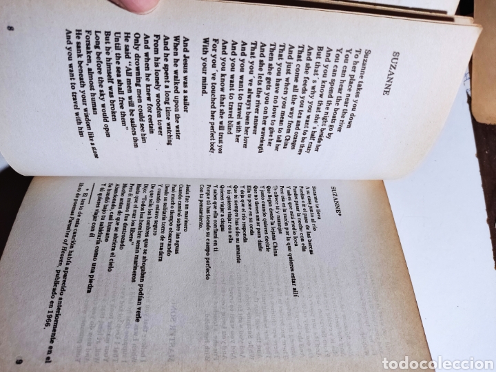 Libros: Libro canciones Leonard Cohen 1983 - Foto 4