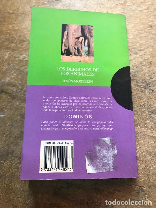 Libros: JES&Uacute;S MOSTER&Iacute;N. LOS DERECHOS DE LOS ANIMALES. - Foto 6