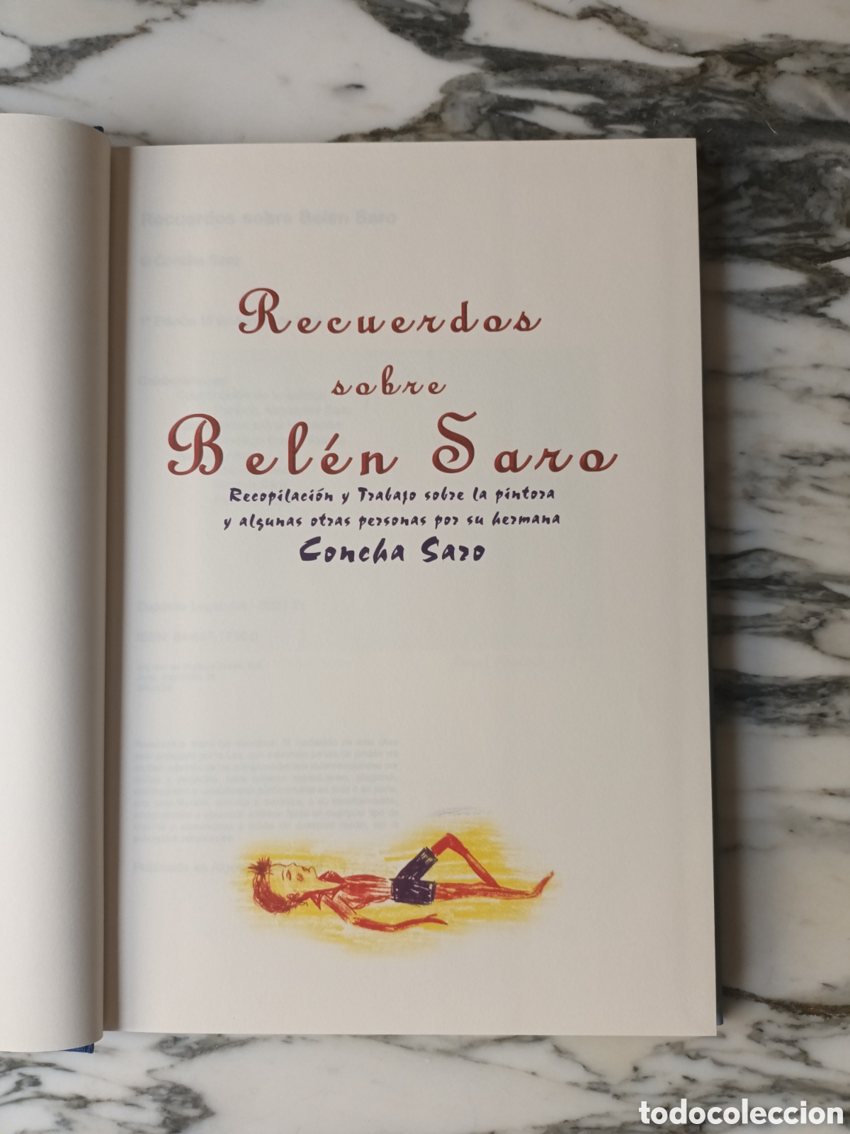 Libros: RECUERDOS SOBRE BEL&Eacute;N SARO - CONCHA SARO - 2000 - Foto 2