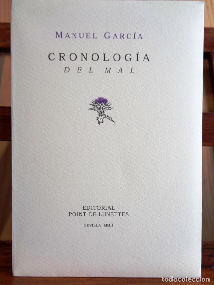 Libros: CRONOLOG&Iacute;A DEL MAL - MANUEL GARC&Iacute;A - Foto 1