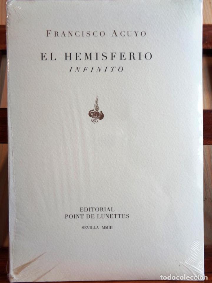 Libros: EL HEMISFERIO INFINITO - FRANCISCO ACUYO - Foto 1