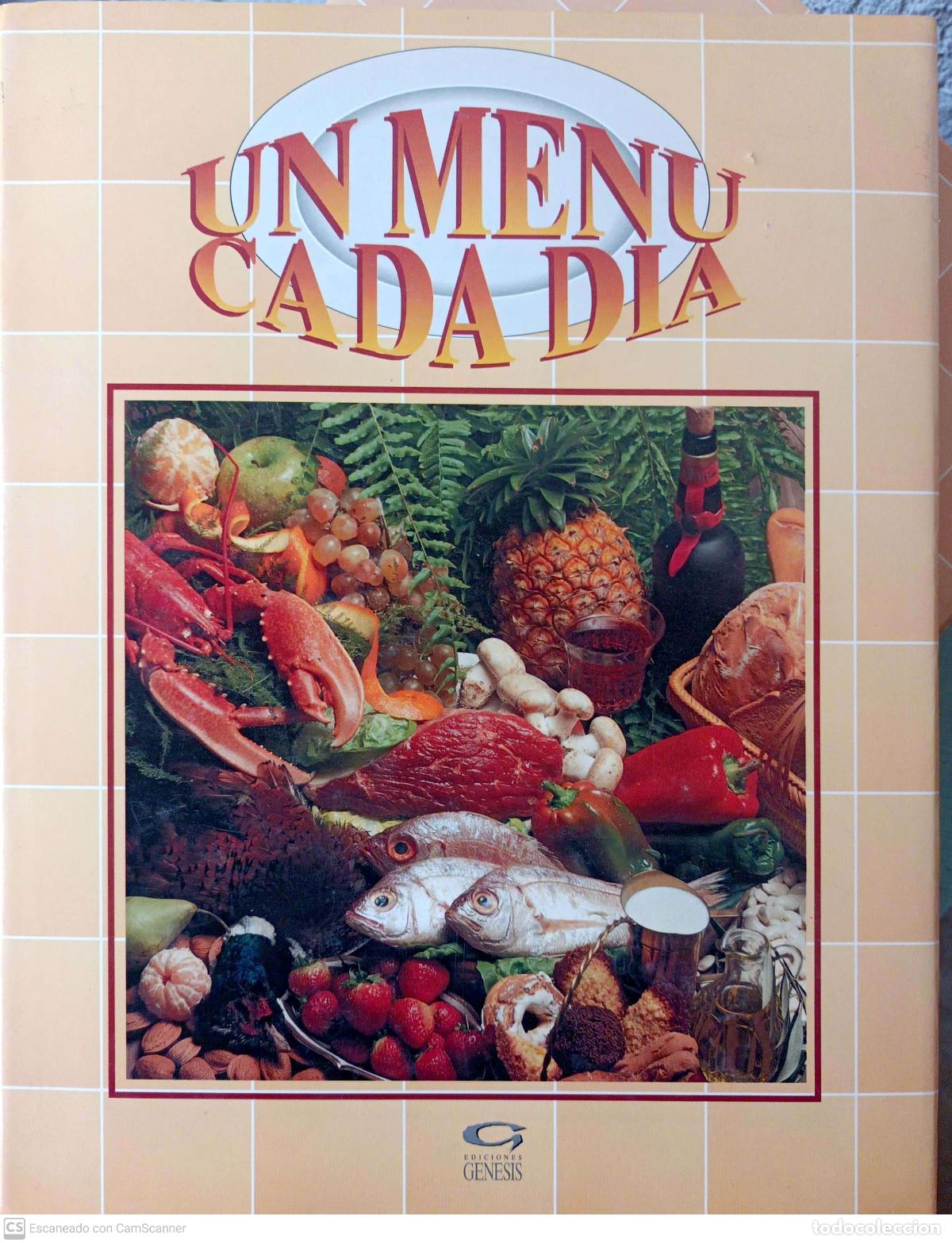 Libros: Un Men&uacute; Cada D&iacute;a. 8 tomos - Manuel Gasch - Foto 1
