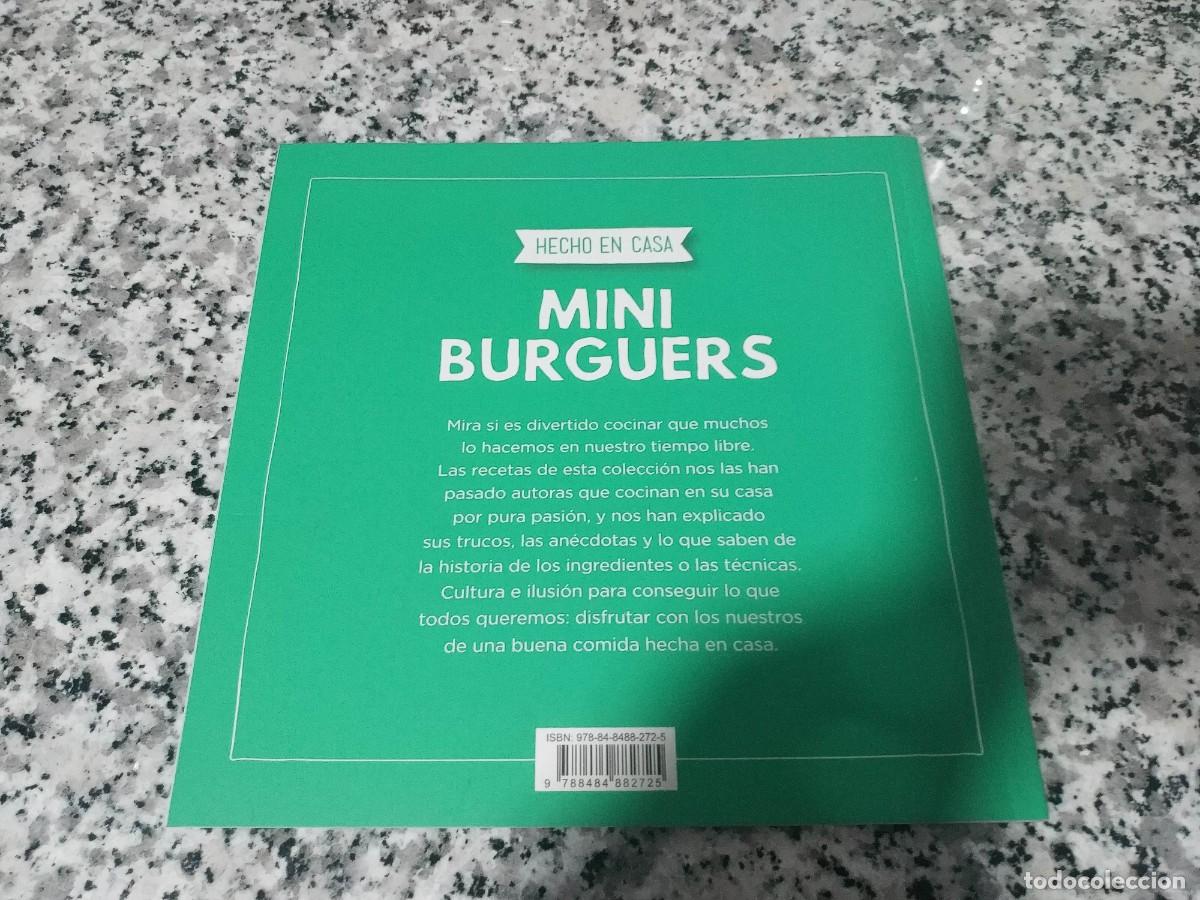 Libros: MINI BURGUERS. HECHO EN CASA - Foto 2