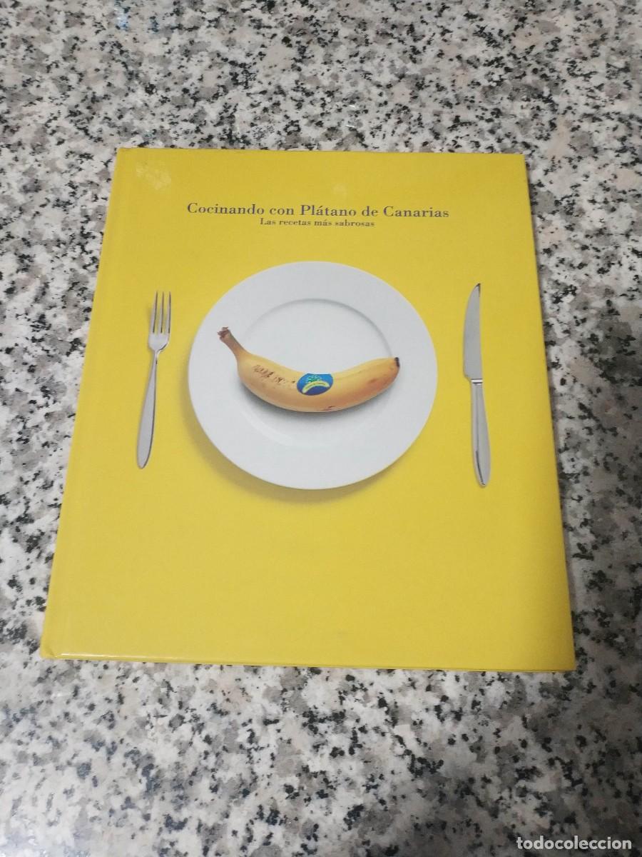 Livros em segunda m&atilde;o: COCINANDO CON PLATANO DE CANARIAS. LAS RECETAS MAS SABROSAS