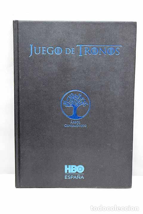 Libros: Juego de Tronos: &Aacute;rbol geneal&oacute;gico.- HBO - Foto 1