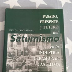 Libros: PASADO PRESENTE Y FUTURO DEL SATURNISMO EN LA INDUSTRIA CERÁMICA DE CASTELLÓN. C. G., JESÚS. 1995. Lote 380611964