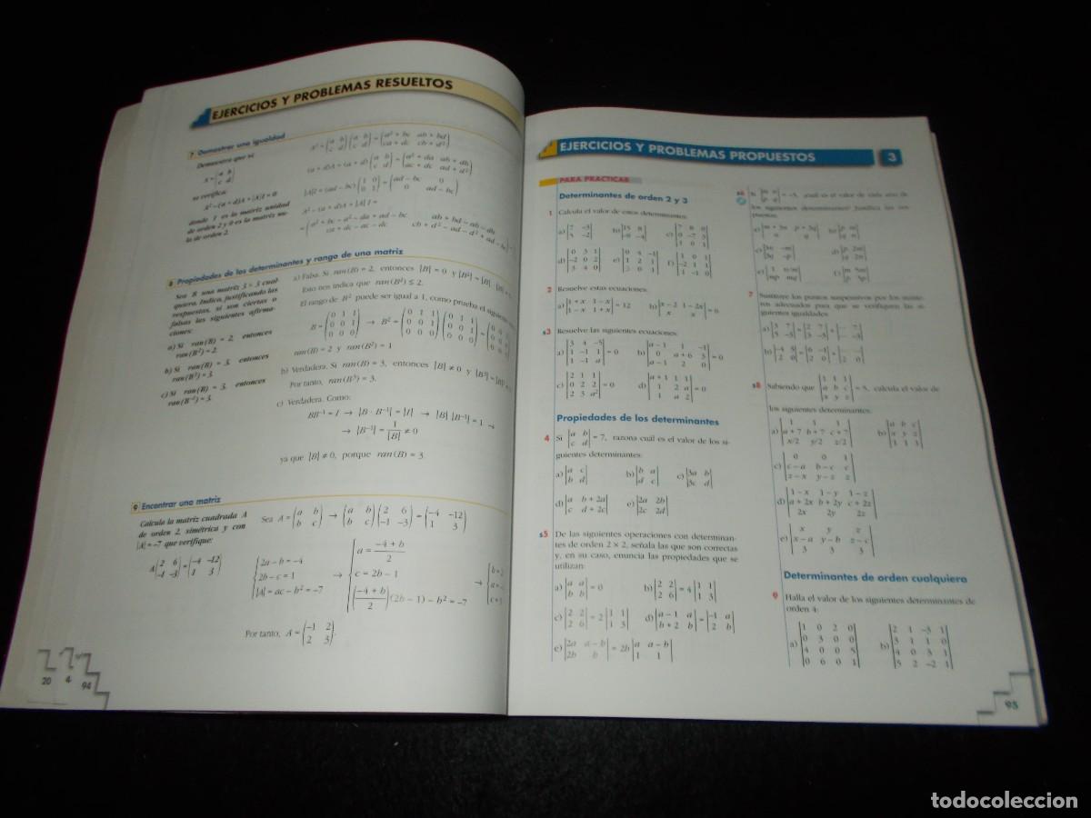 Libros: MATEM&Aacute;TICAS II BACHILLERATO 2 2&ordm;. CON CD. ANAYA 2009. LIBRO DE TEXTO, ESCOLAR - Foto 3