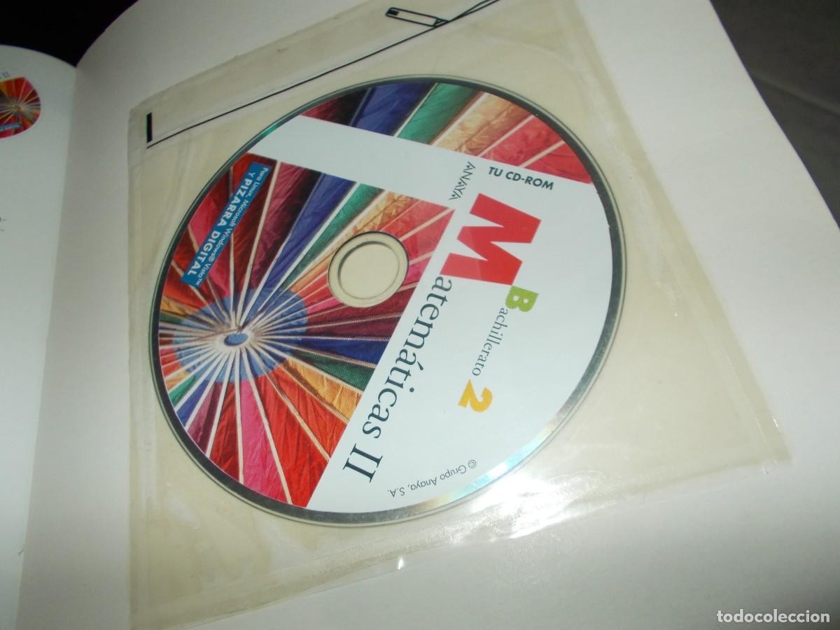 Libros: MATEM&Aacute;TICAS II BACHILLERATO 2 2&ordm;. CON CD. ANAYA 2009. LIBRO DE TEXTO, ESCOLAR - Foto 7