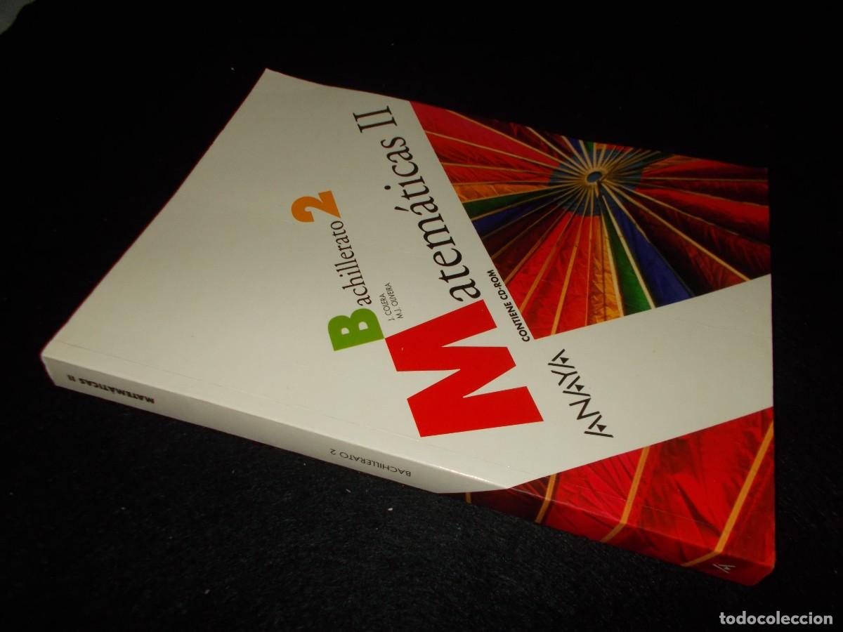 Libros: MATEM&Aacute;TICAS II BACHILLERATO 2 2&ordm;. CON CD. ANAYA 2009. LIBRO DE TEXTO, ESCOLAR - Foto 9