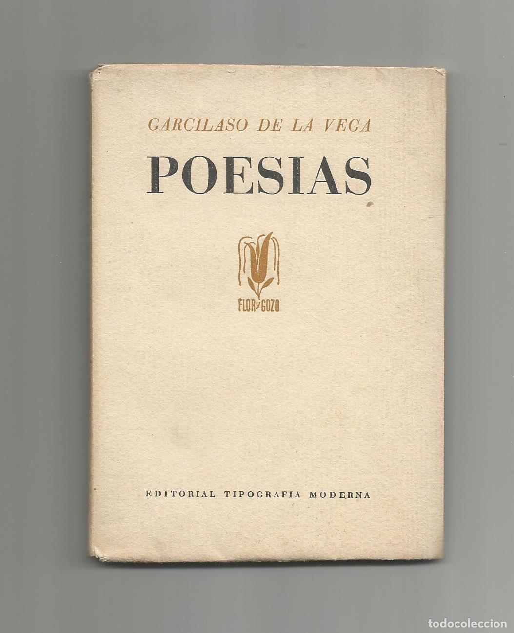 Libros: Poes&iacute;as. - VEGA, Garcilaso de la: - Foto 1