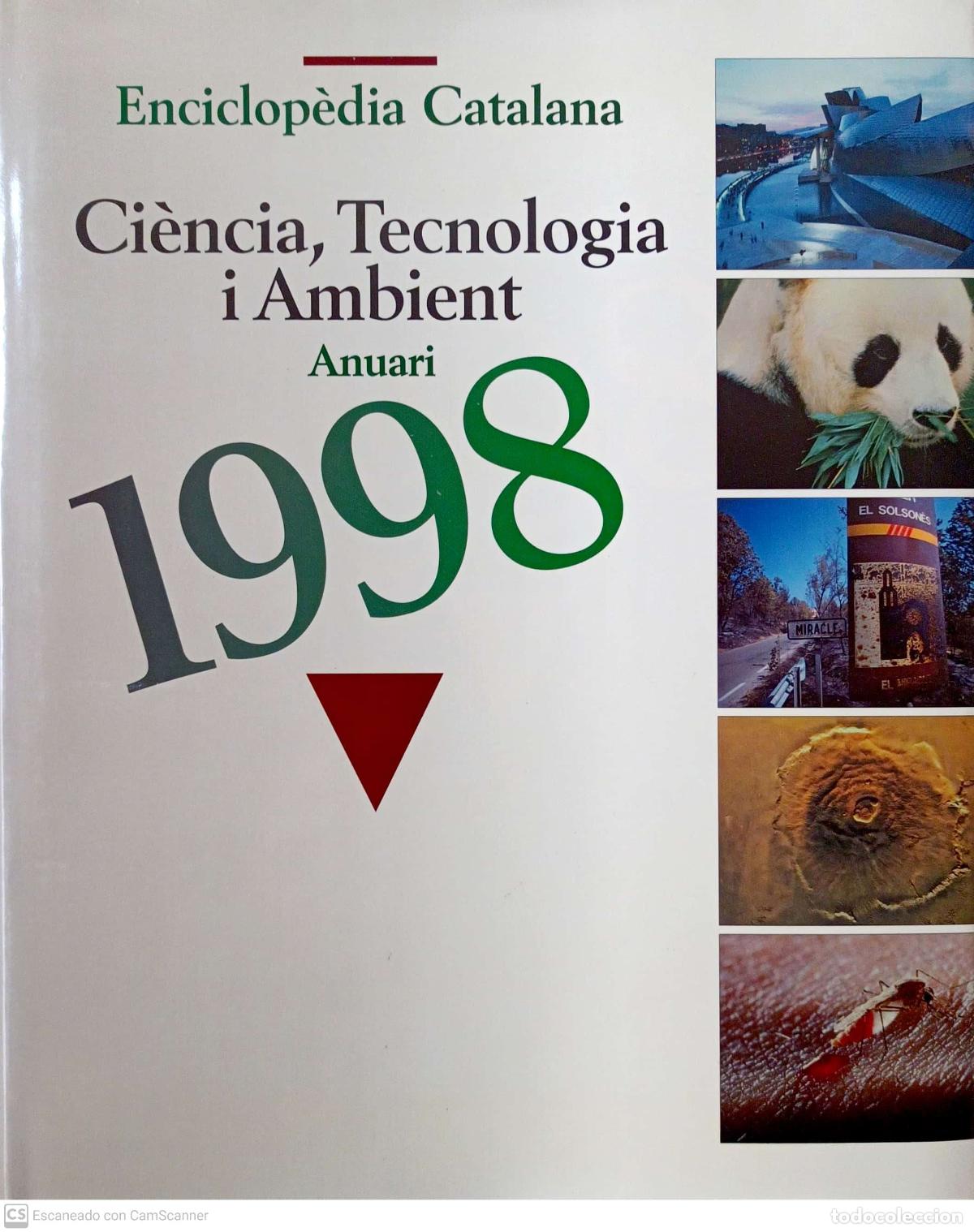 Libros: Ci&egrave;ncia, Tecnologia i Ambient. Anuari 1998 - Foto 1