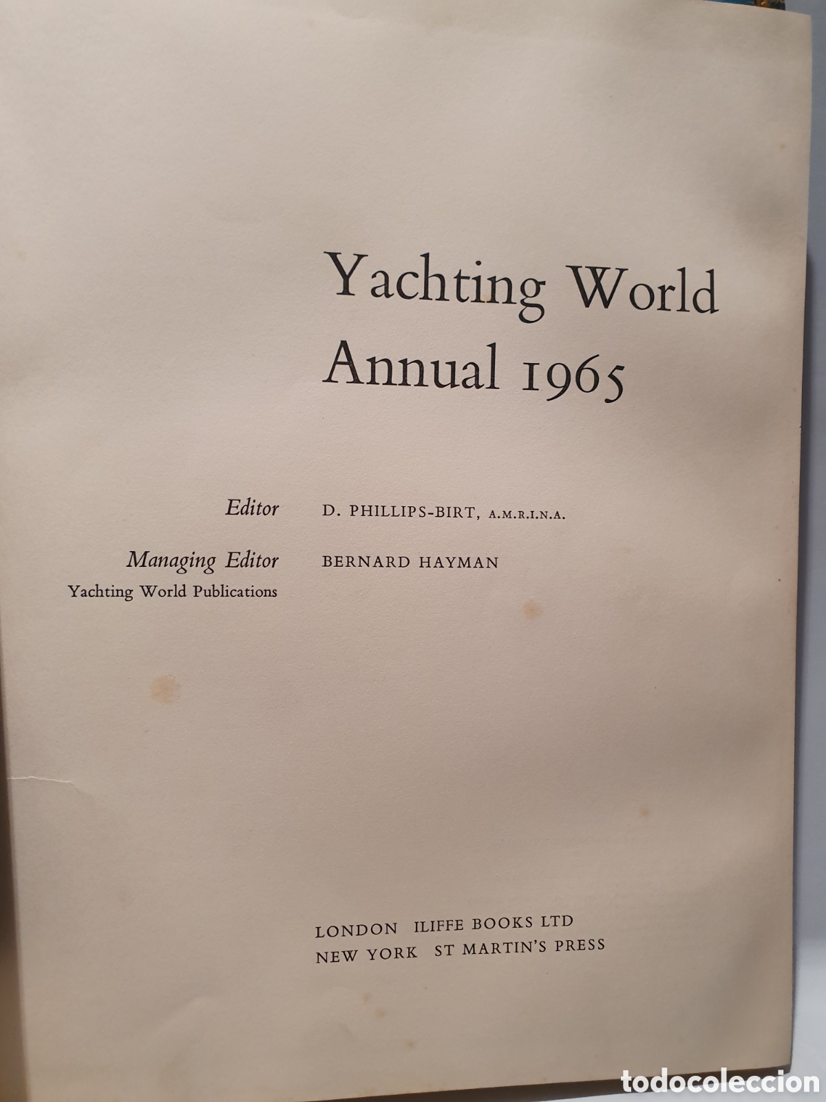 Libros: YACHTING WORLD, ANNUAL 1965. EDICION EN INGLES. - Foto 4