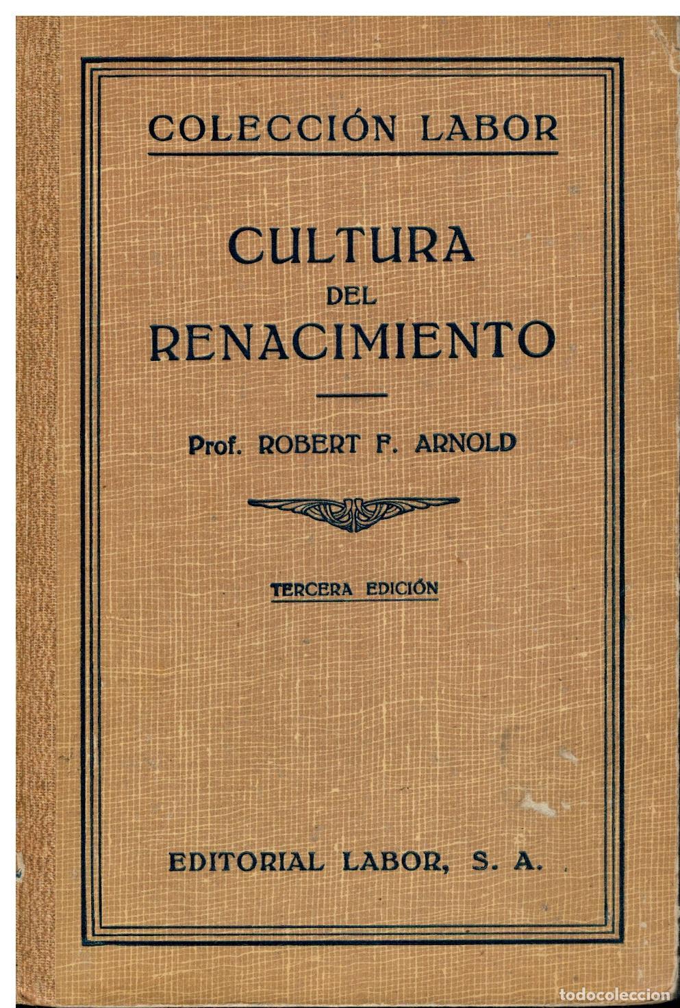 Libros: CULTURA DEL RENACIMIENTO. 3&ordf; ed. - Foto 1