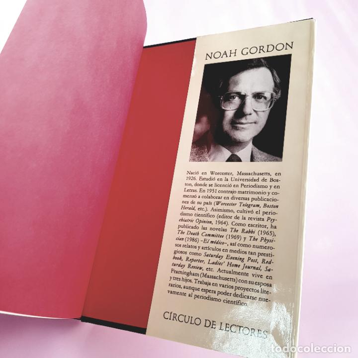 Libros: LIBRO-EL M&Eacute;DICO-NOHA GORDON.C&Iacute;RCULO DE LECTORES-EXCELENTE. - Foto 11