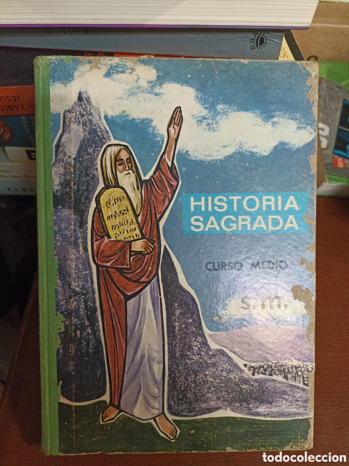 Libros: Historia sagrada curs&oacute; Medio SM a&ntilde;o 1962 - Foto 1