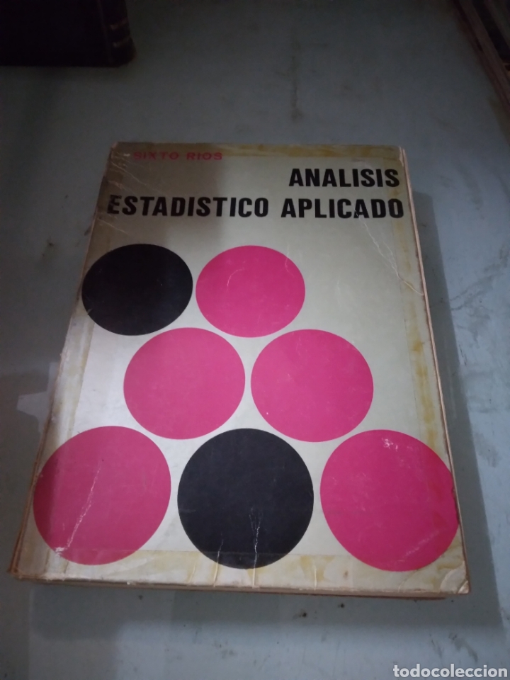 Libros: Sixto R&iacute;os, An&aacute;lisis estad&iacute;stico aplicado, - Foto 1