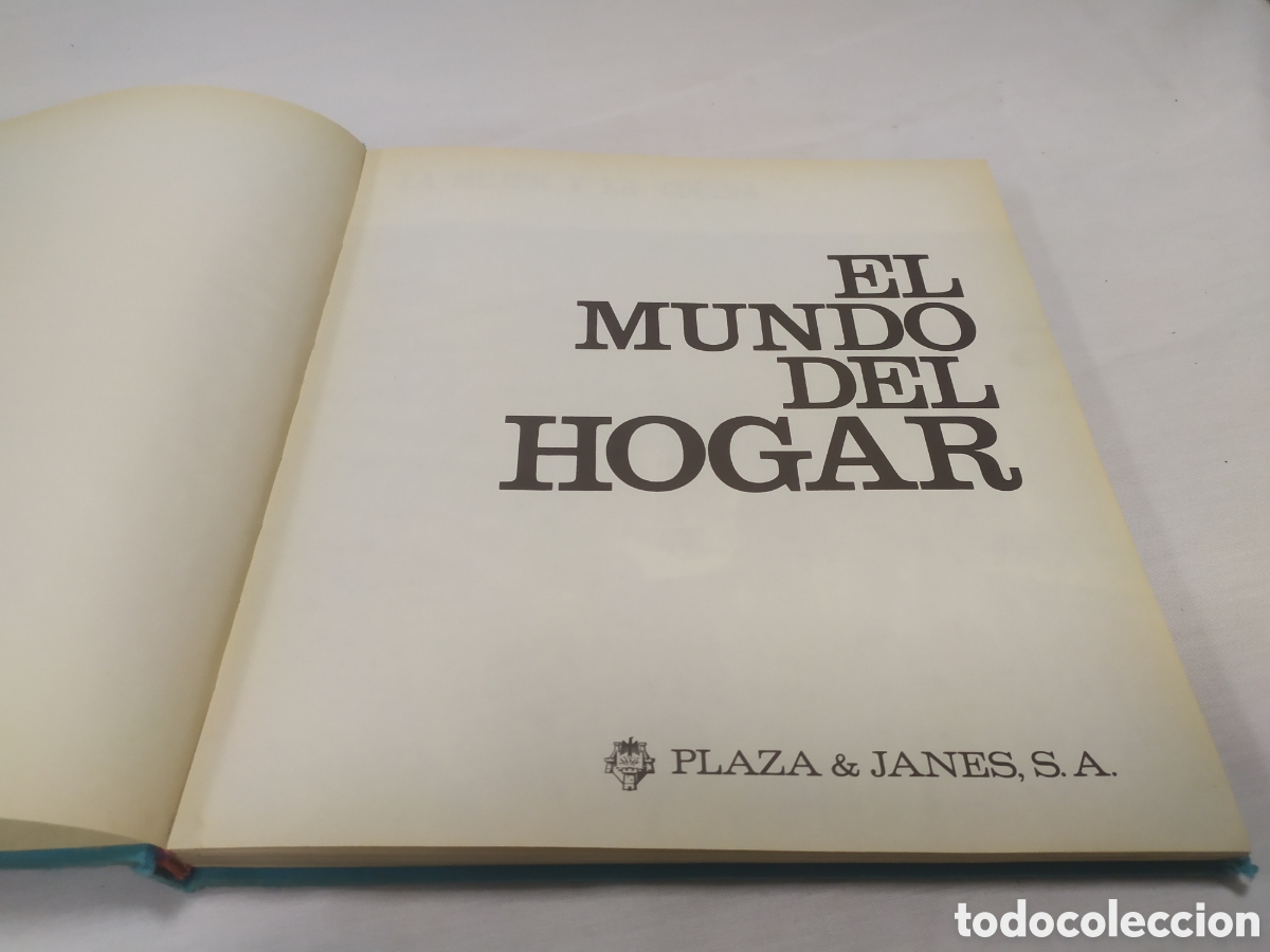 Libros: El mundo del hogar. Plaza y Jan&eacute;s, 1977 - Foto 3