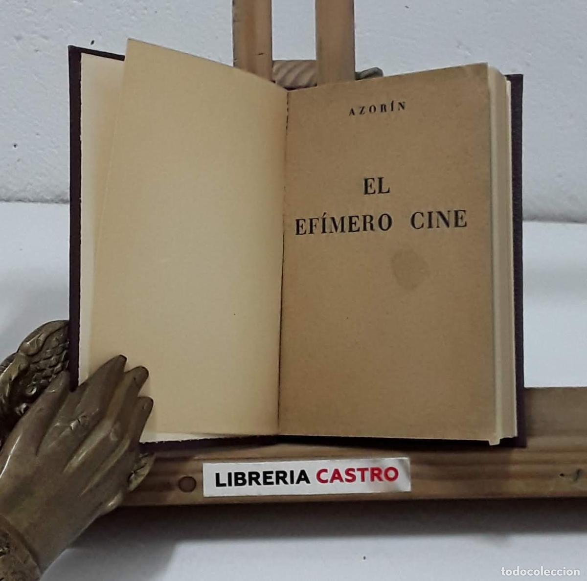 Libros: El ef&iacute;mero cine - Azor&iacute;n. - Foto 1