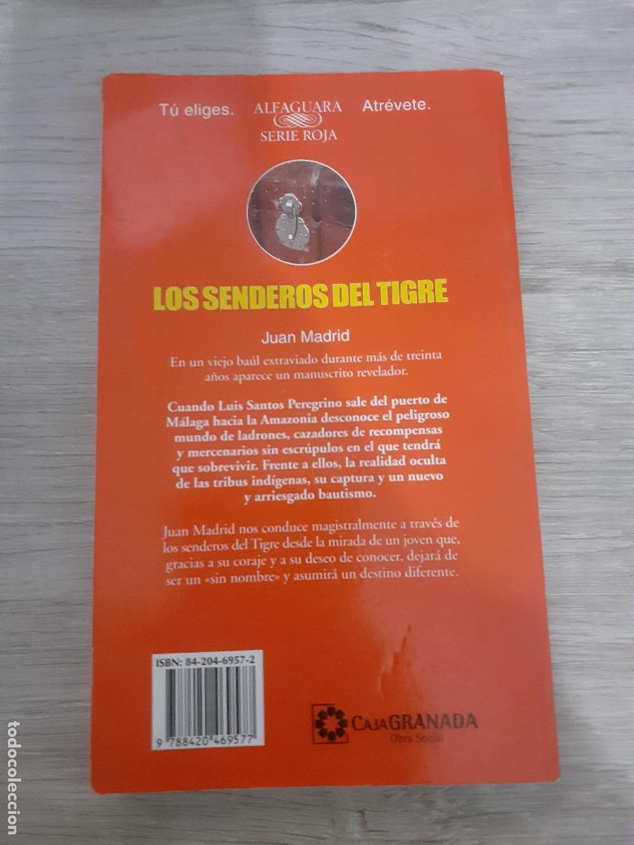 Libros: Los Senderos del Tigre. Juan Madrid - Foto 2