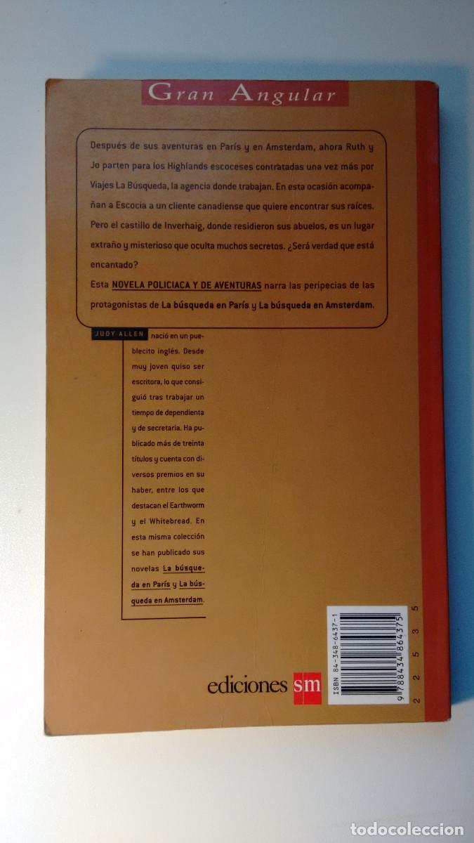 Libros: La b&uacute;squeda en Escocia. Judy Allen - Foto 2