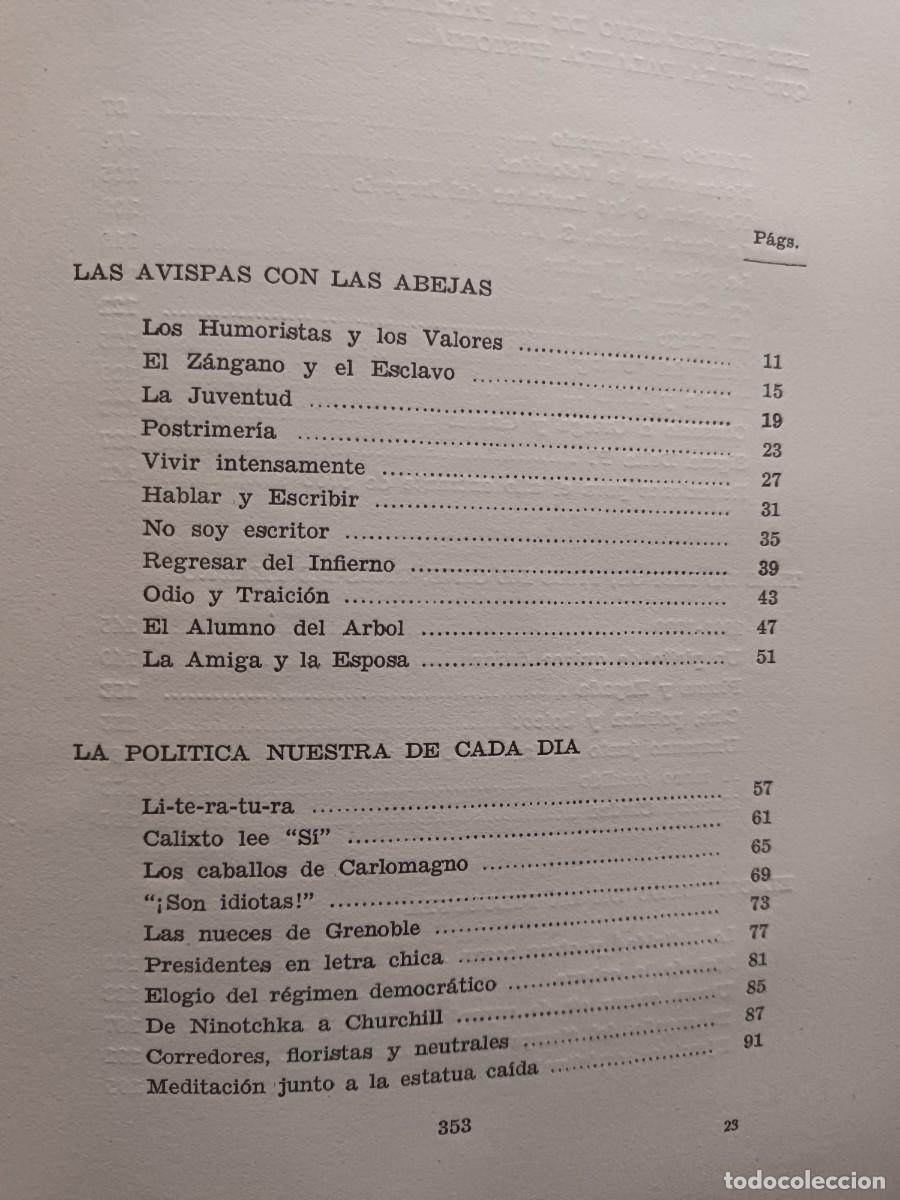 Libros: CONTRA AQUELLO Y ESTO - LUIS PONCE DE LE&Oacute;N - 1945 - Foto 4