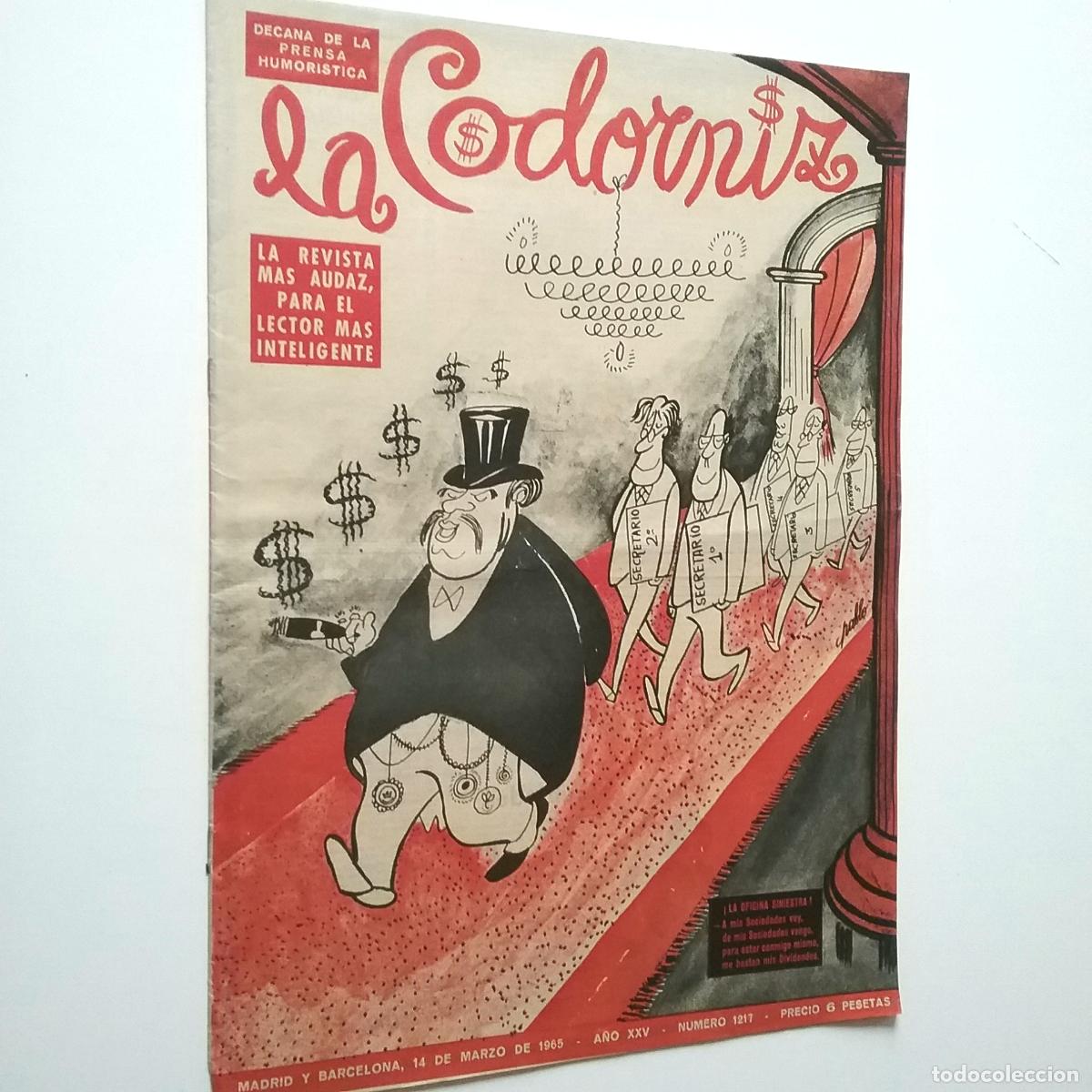 Libros: VV. AA. - La Codorniz. A&ntilde;os XXV. N&uacute;m. 1217. 1965 - Foto 1