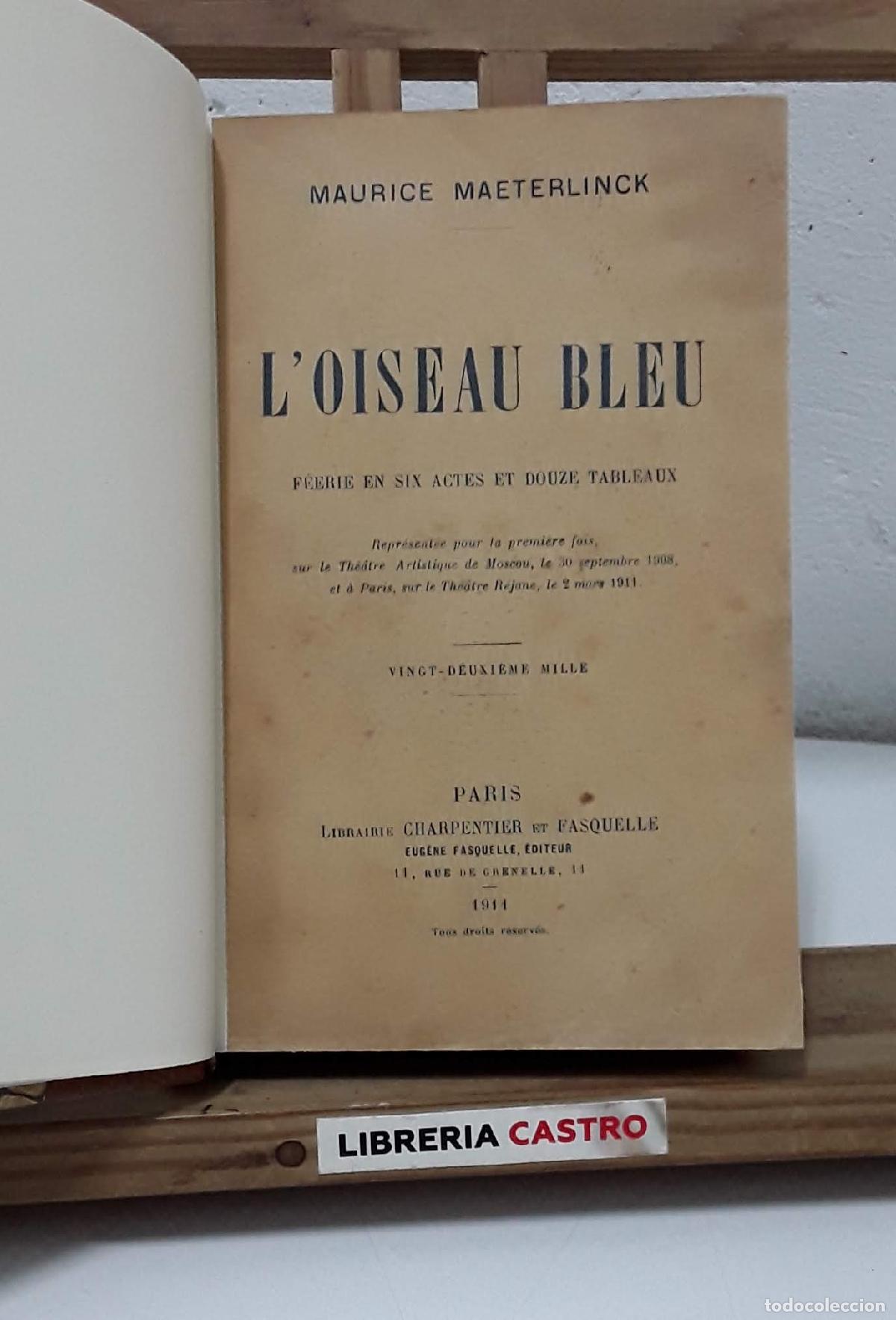 Libros: LOiseau bleu - Maurice Maeterlinck. - Foto 1
