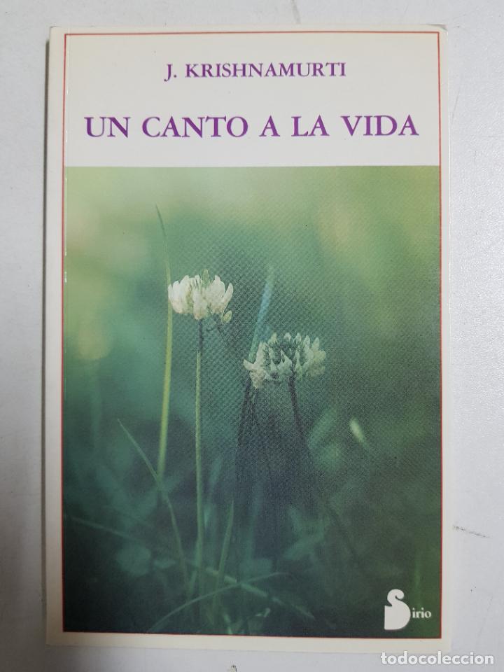 Libros: Un canto a la vida / Krishnamurti, J. - Foto 1