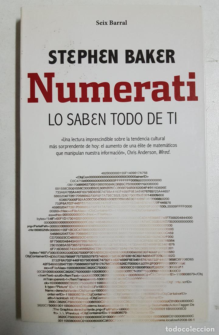 Libros: Numerati / Baker, Stephen - Foto 1