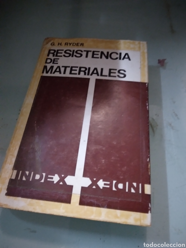 Libros: Ryder, Resistencia de materiales,Index - Foto 1
