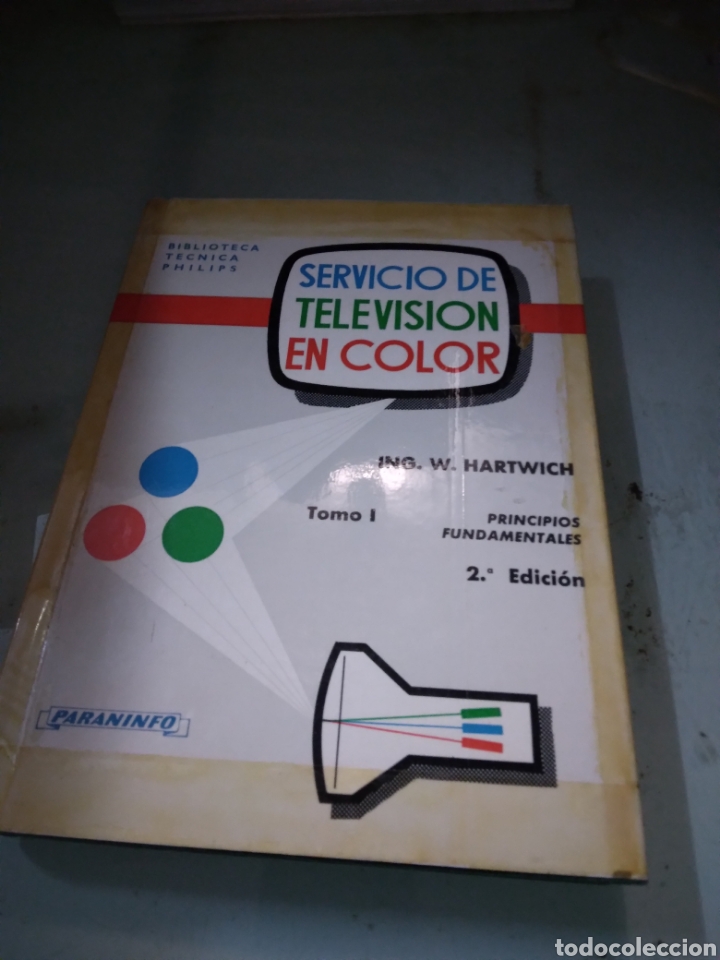 Libros: Hartwich, Servicio de televisi&oacute;n en color,Paraninfo - Foto 1