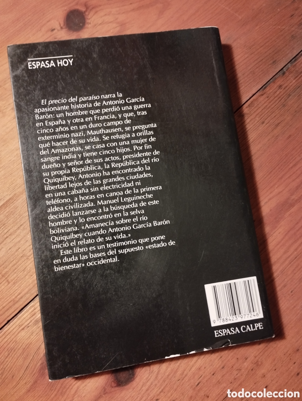 Libros: El precio del para&iacute;so. Manuel Leguineche. - Foto 2