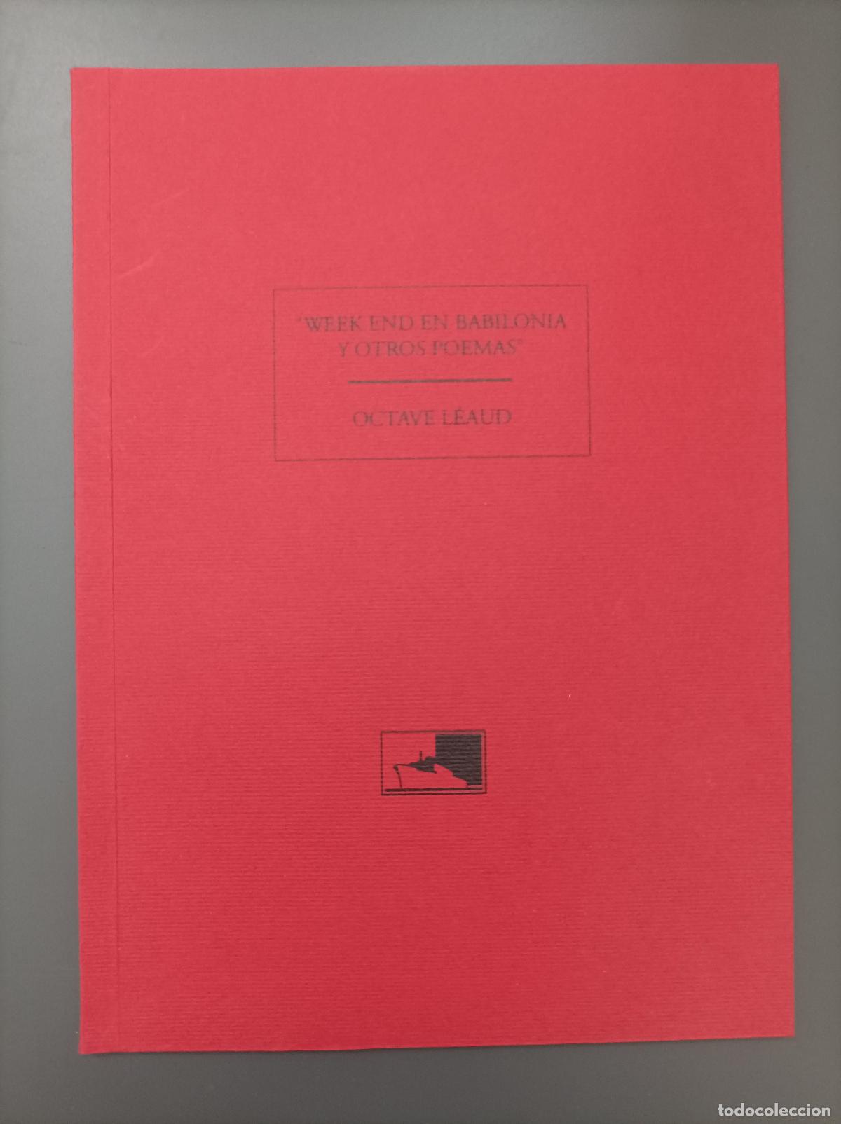 Libros: Week end en babilonia y otros poemas - L&eacute;aud, Octave. - Foto 1