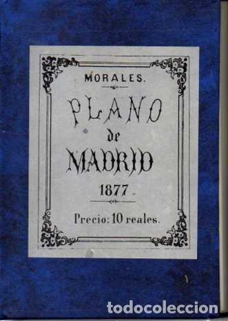 Libros: PLANO DE MADRID. 1877. - MORALES. - Foto 1