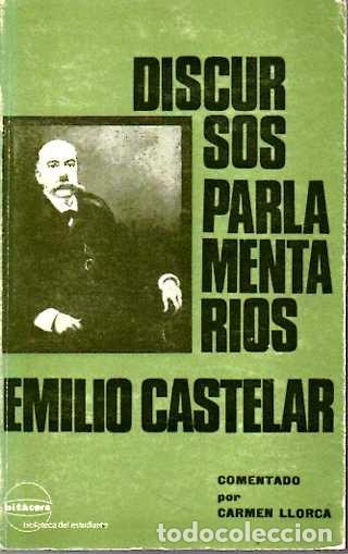 Libros: DISCURSOS PARLAMENTARIOS. - CASTELAR, Emilio. - Foto 1