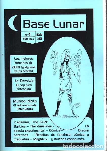 Libros: BASE LUNAR. N&Uacute;MERO 4. OTO&Ntilde;O 2001. - FANZINE. - Foto 1