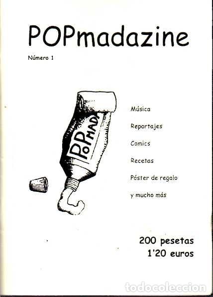 Libros: POPMADAZINE. N&Uacute;MERO 1. - FANZINE. - Foto 1