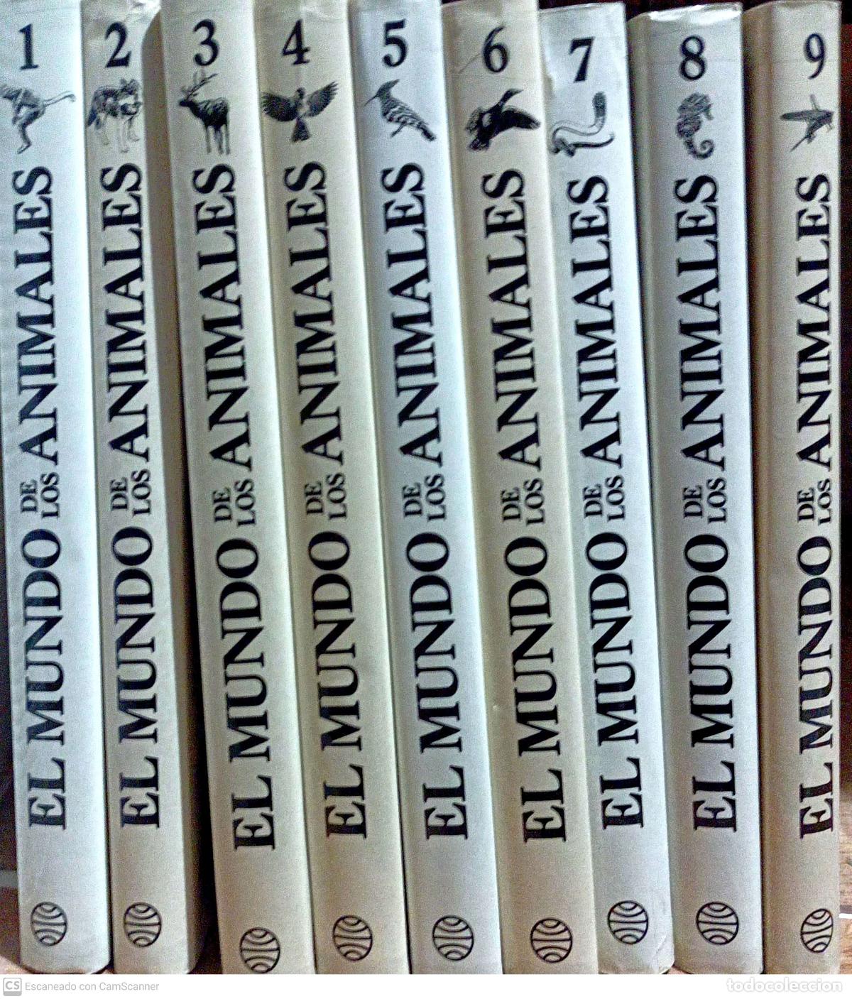 Libros: El Mundo de los Animales 9 Tomos - Foto 2