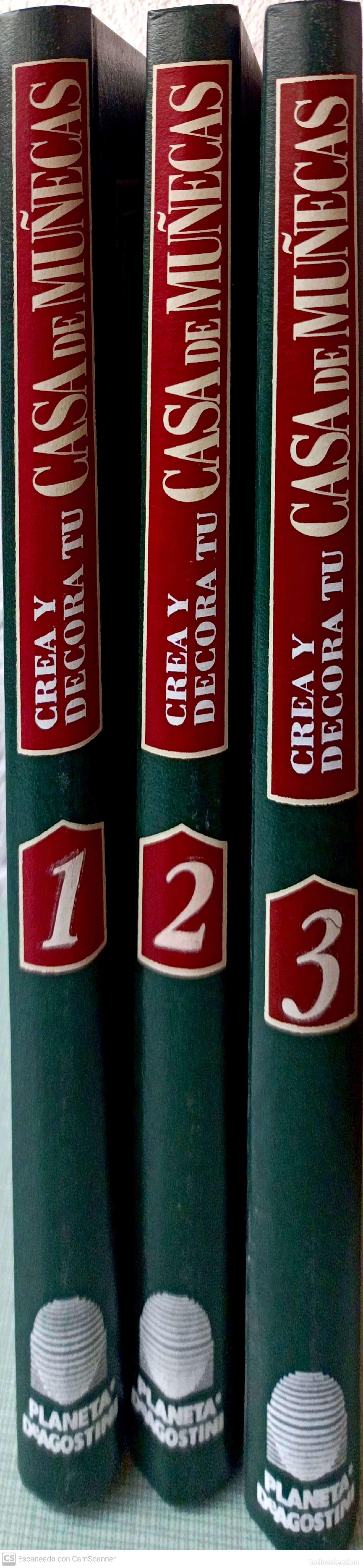 Libros: Crea y decora tu casa de mu&ntilde;ecas, Volumenes 1,2,3. - Foto 1