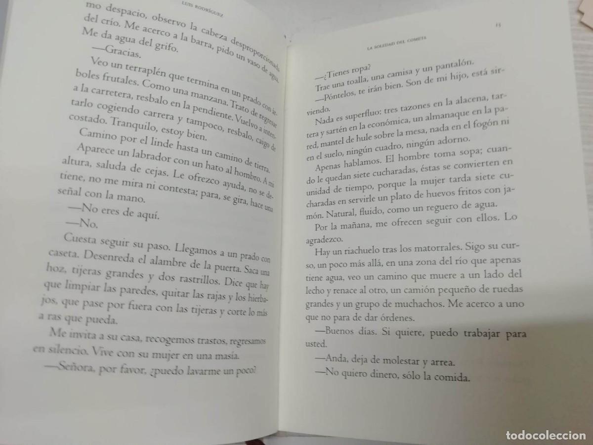 Libros: La soledad del cometa. Luis Rodr&iacute;guez. KRK ediciones 2009 - Foto 3