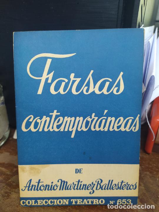 Libros: FARSAS CONTEMPOR&Aacute;NEAS. ANTONIO. M. BALLESTEROS. N-3003 - Foto 2