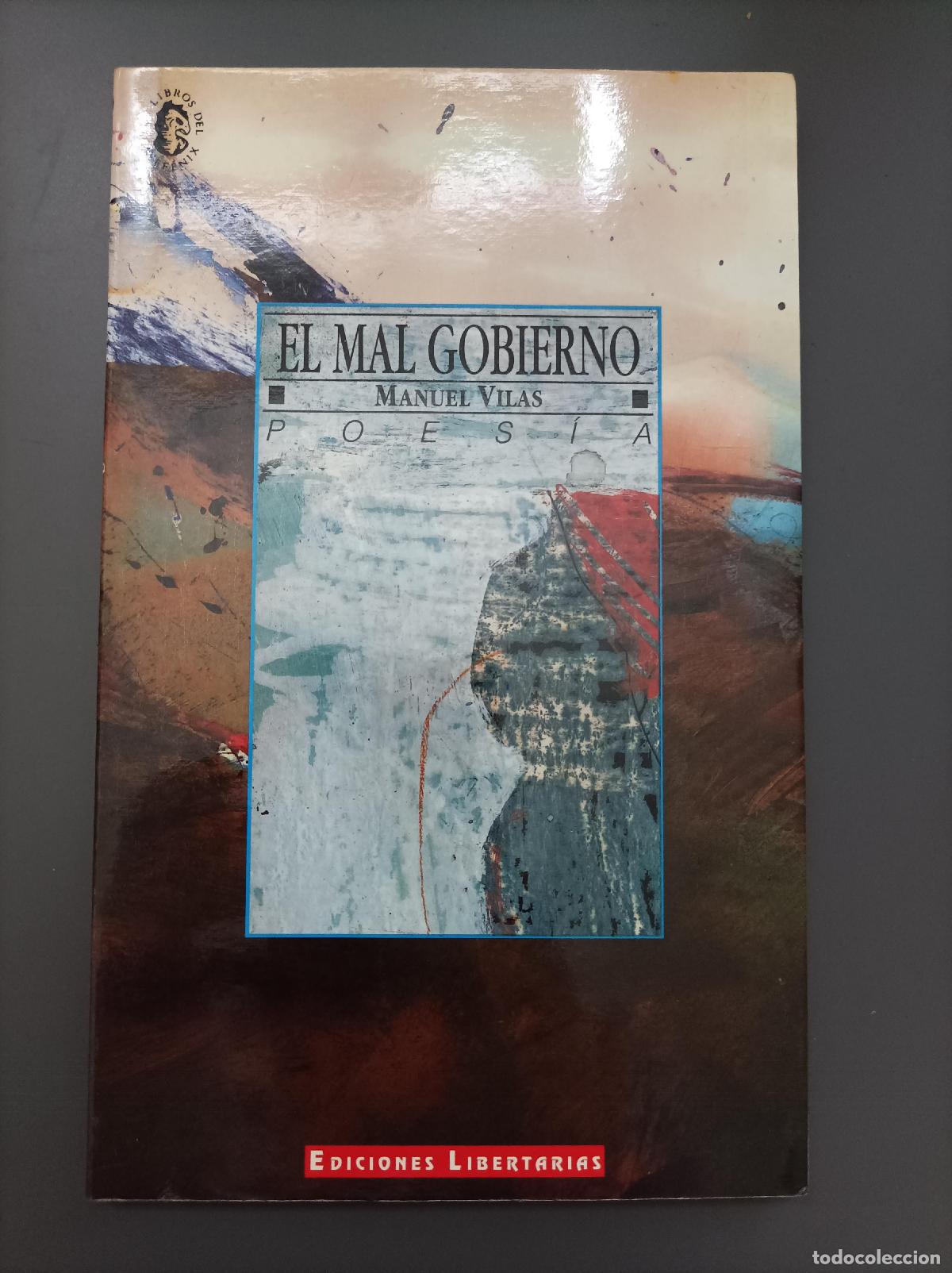 Libros: El mal gobierno - Vilas, Manuel. - Foto 1