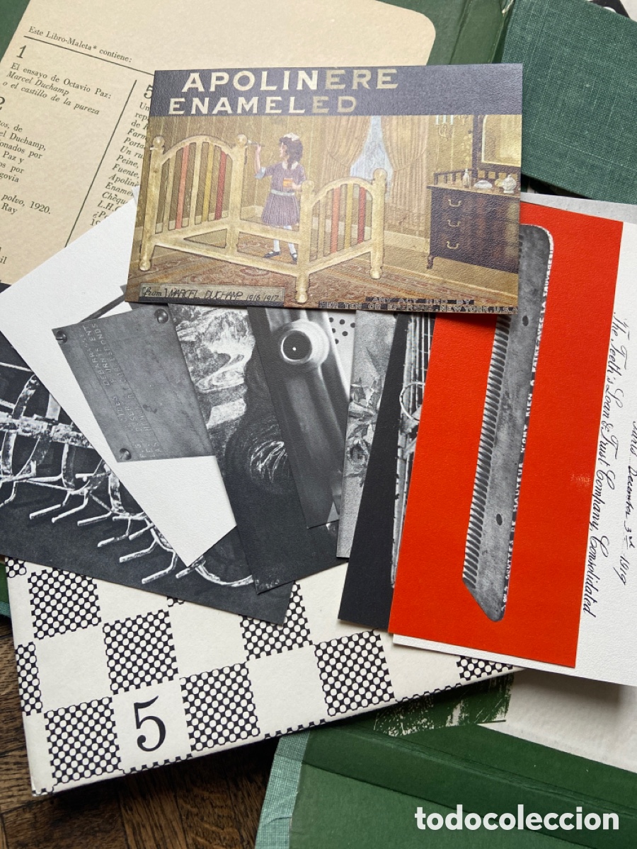 Libros: Libro maleta Octavio PAZ & Marcel DUCHAMP - Era (1968) - Foto 11