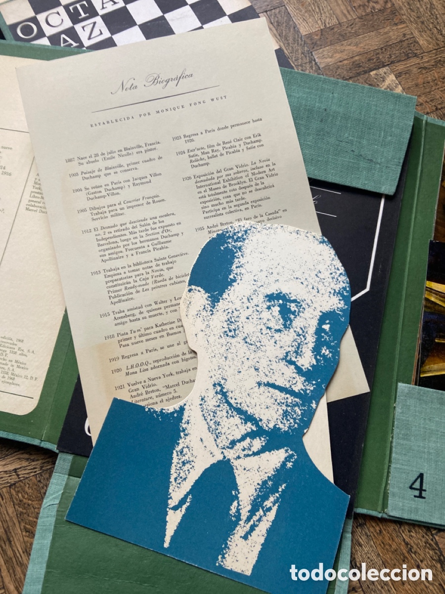 Libros: Libro maleta Octavio PAZ & Marcel DUCHAMP - Era (1968) - Foto 13